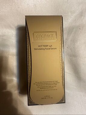 HOT TEMP 24K Stimulating Facial Serum - Gold